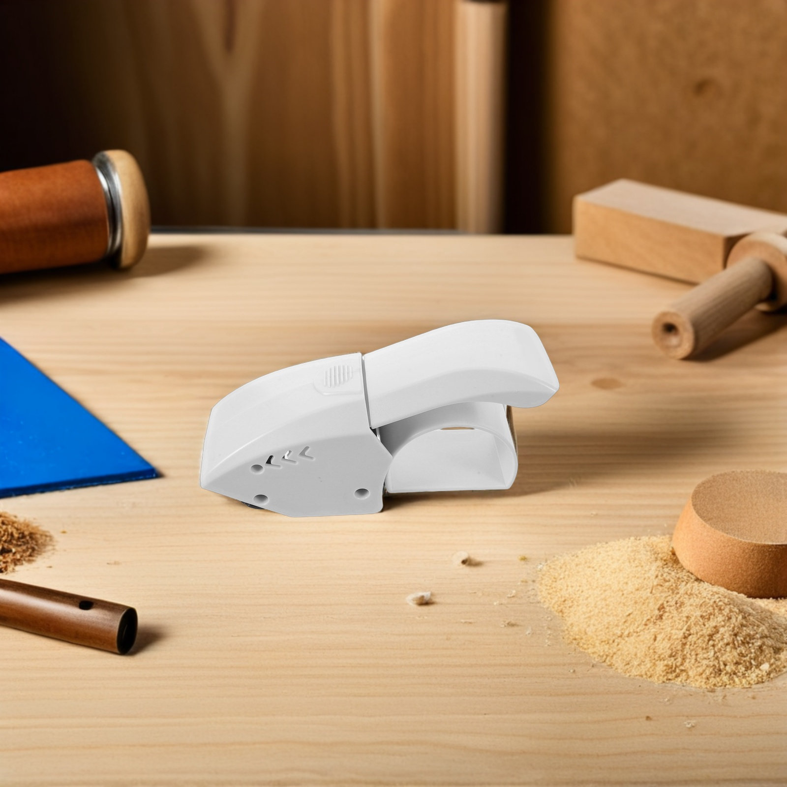 Tape Gun Dispenser - 携帯用テープカッター。1.6～1.9mm幅のテープに対応。オフィス、倉庫、引越し、配送作業に効率的に使用できる。