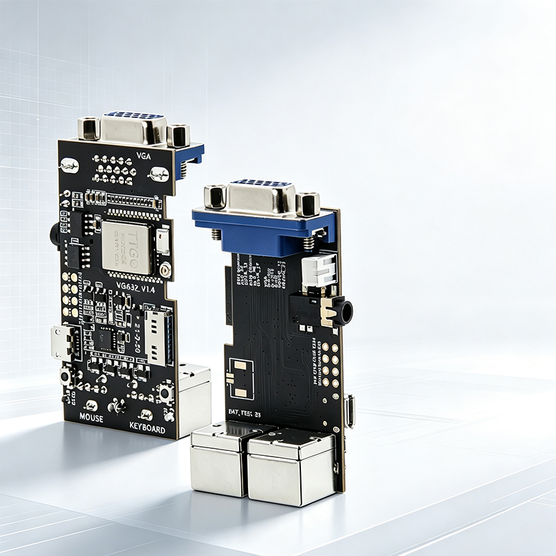 Raspberry Pi Keyboard - TTGO VGA32 V1.4 Micro32 開発ボード VGA