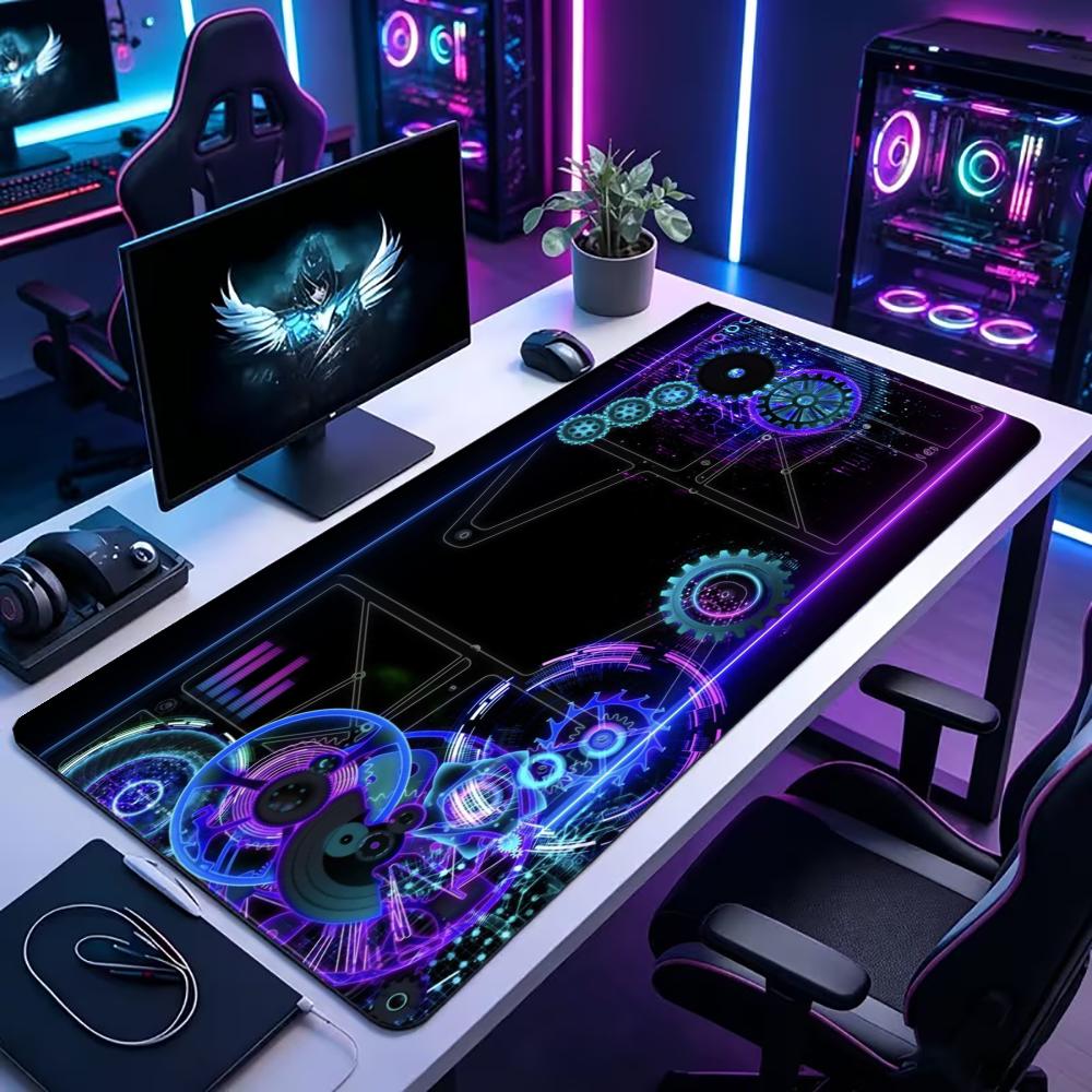 Office Tech Desk - テックギア サーキット ラージデスクマット マウスパッド マウスマット ゲーミングキーボードマット