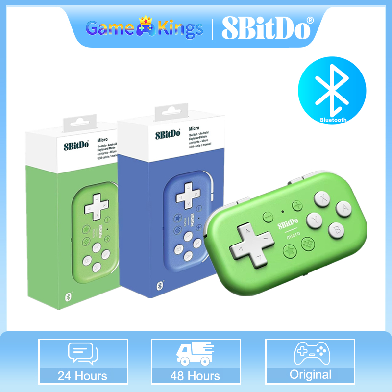 Raspberry Pi Keyboard - 8BitDo マイクロ Bluetooth ゲームパッドミニコントローラーサポート Nintendo Switch/Android/Raspberry