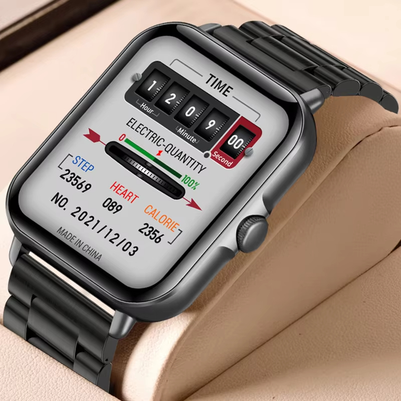 Digital Timer Countdown - LAXASFIT 2025 スマートウォッチ Bluetooth通話 音楽再生 スマートウォッチ