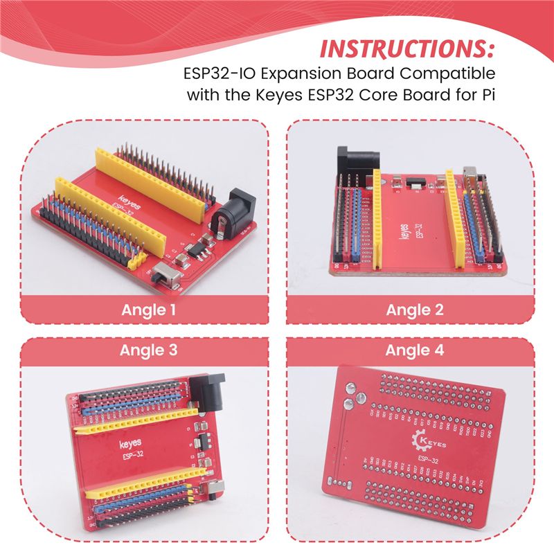 A01E-ESP32-IO 拡張ボード Arduino Ra - Raspberry Pi Keyboard のレビューと価格