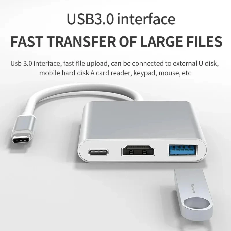 3 IN 1 USB PD HDMI ドッキングステーション - Docking Station Usb C のレビューと価格