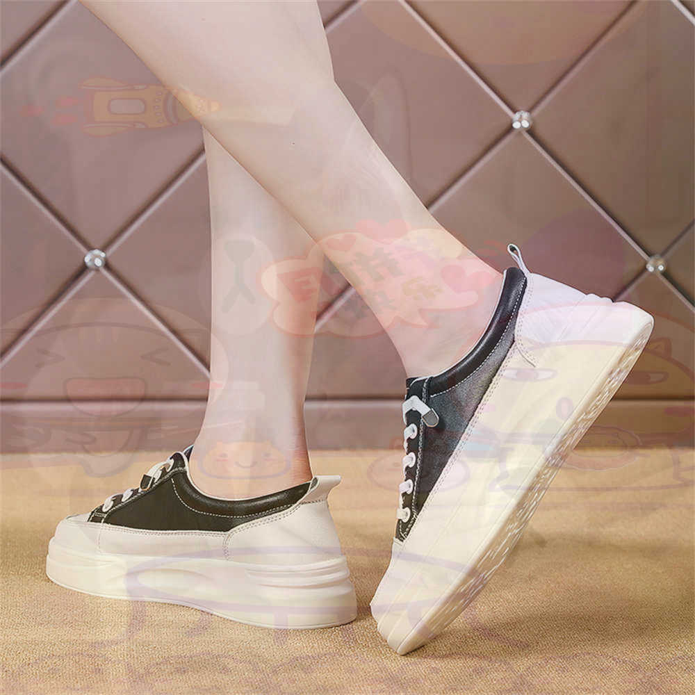 レースアップ分厚いローファー女性スケートボードスポーツシュー - Office Tech Outfits のレビューと価格