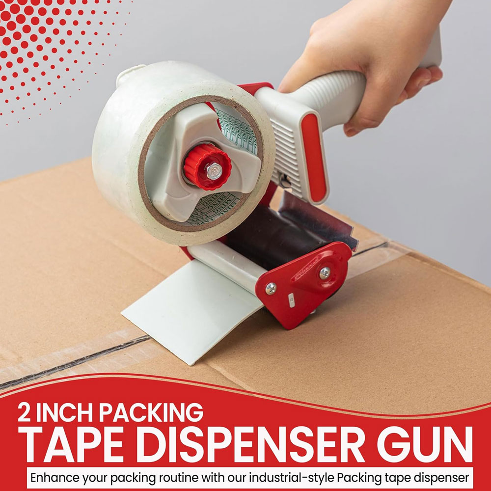 1PC包装テープディスペンシングガン、2インチ幅のテープロー - Tape Gun Dispenser のレビューと価格
