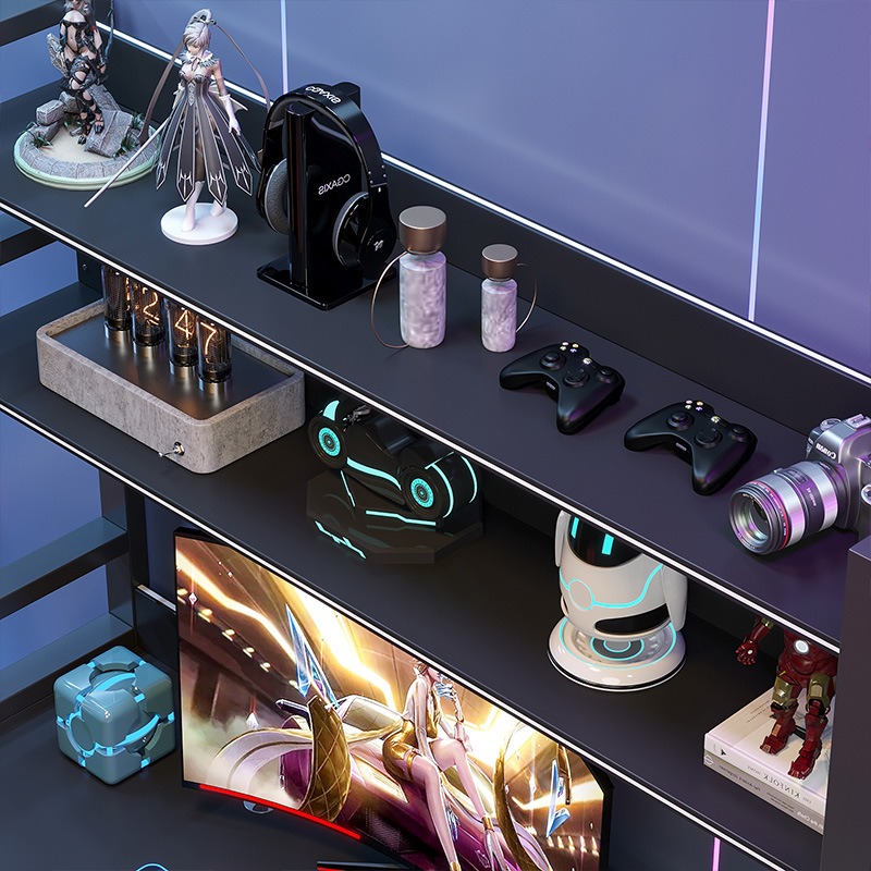 オフィスデスクと椅子のセット、eスポーツデスク、ホームブック - Office Tech Desk のレビューと価格