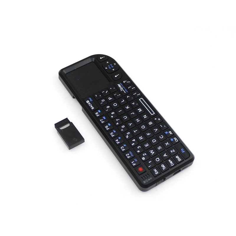 2.4GHz ミニワイヤレスキーボード タッチパッド付き - - Raspberry Pi Keyboard のレビューと価格