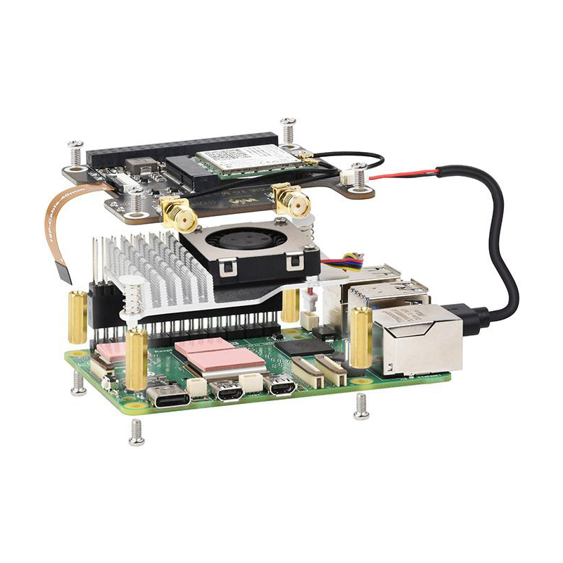 PCIe - M.2 Eキー HAT+ボード NGFF (M - Raspberry Pi Keyboard のレビューと価格