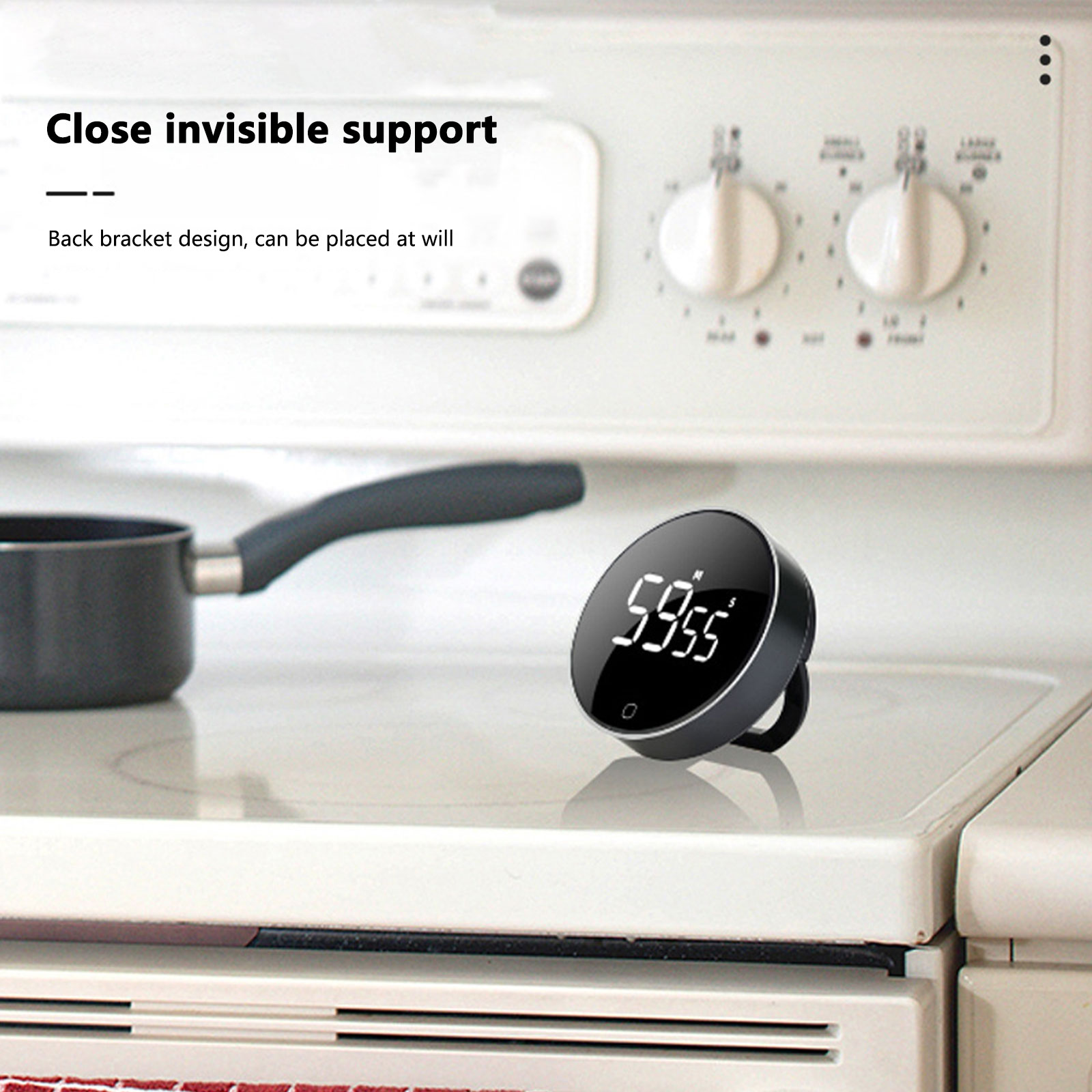 LEDデジタルカウントダウンタイマー USB充電式 磁気式ラ - Digital Timer Countdown のレビューと価格