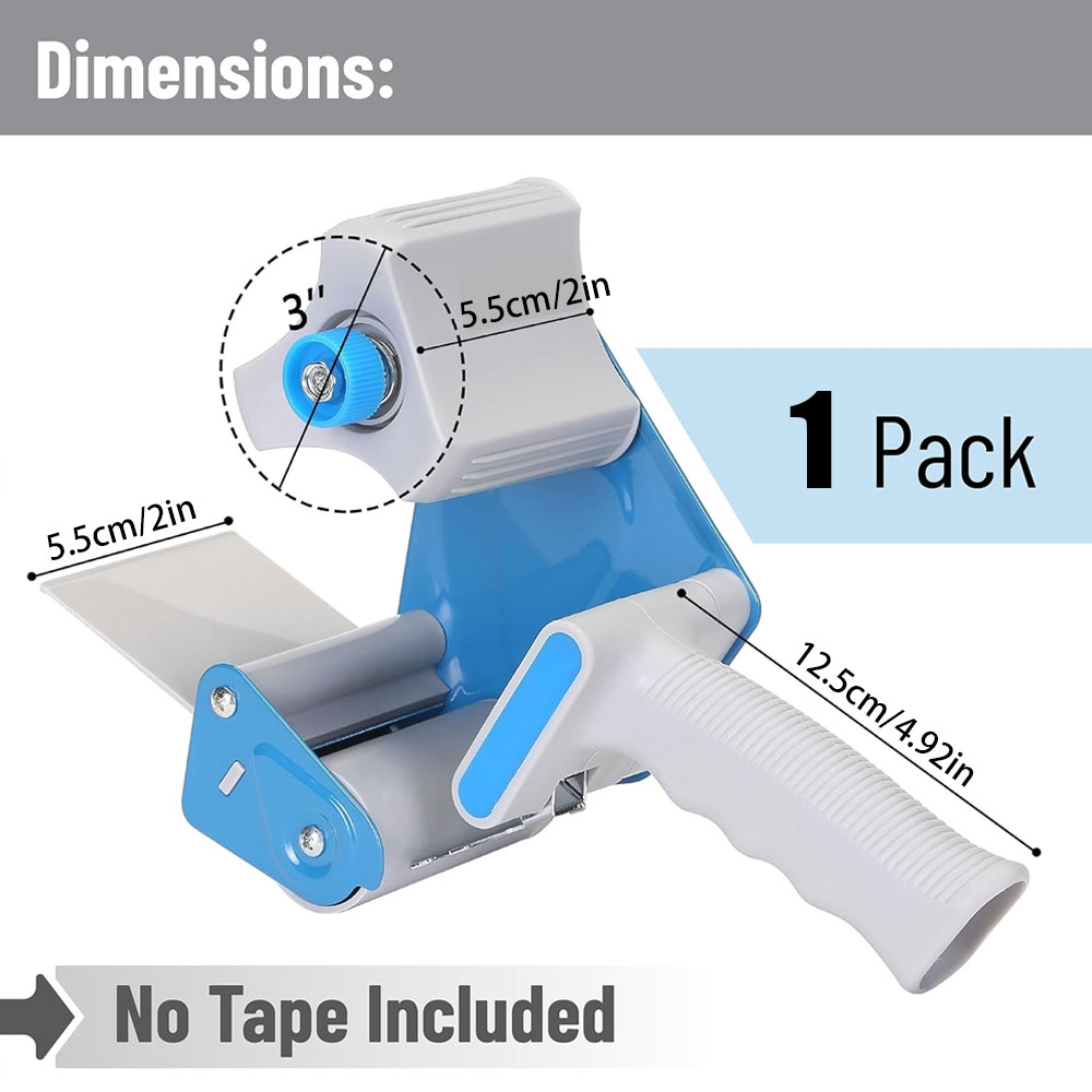 1個の2インチテープディスペンサー、梱包テープガン、商業用包 - Tape Gun Dispenser のレビューと価格