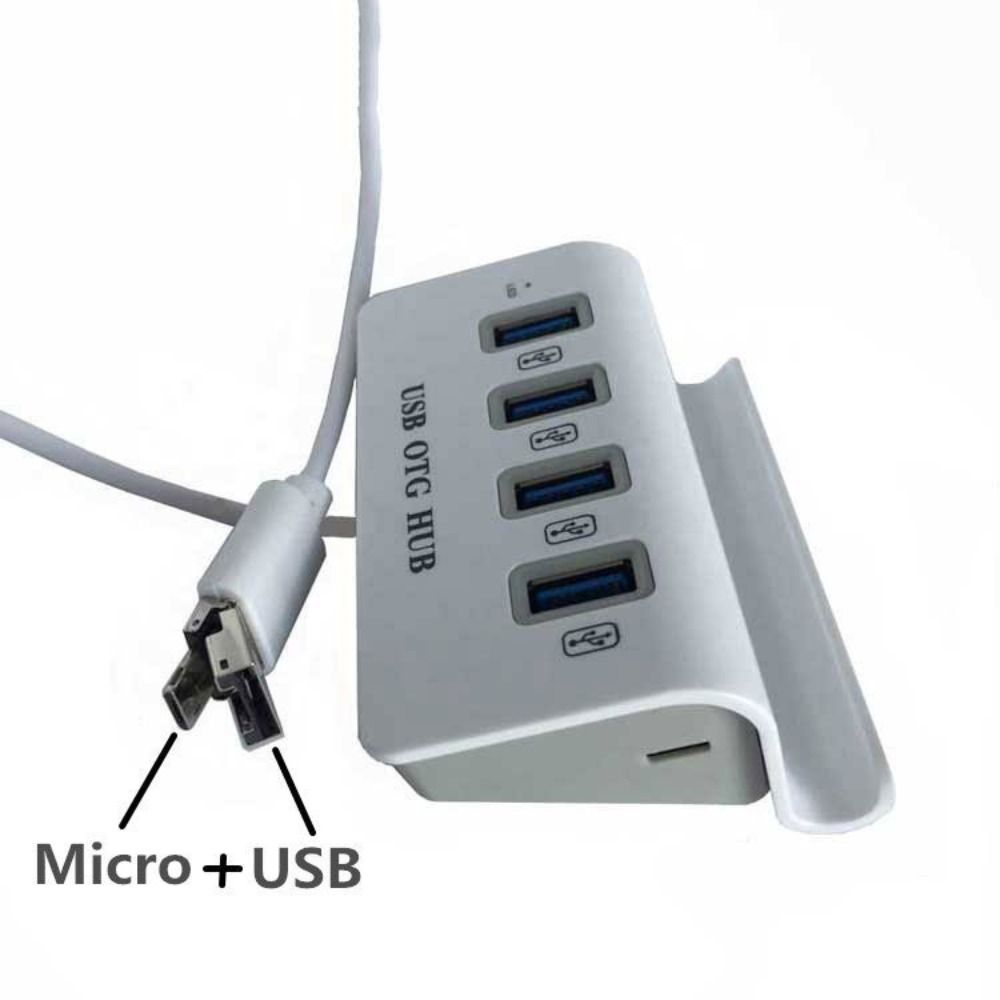OTGハブ USB OTGハブ USB2.0 4 in 1  - Docking Station Usb C のレビューと価格