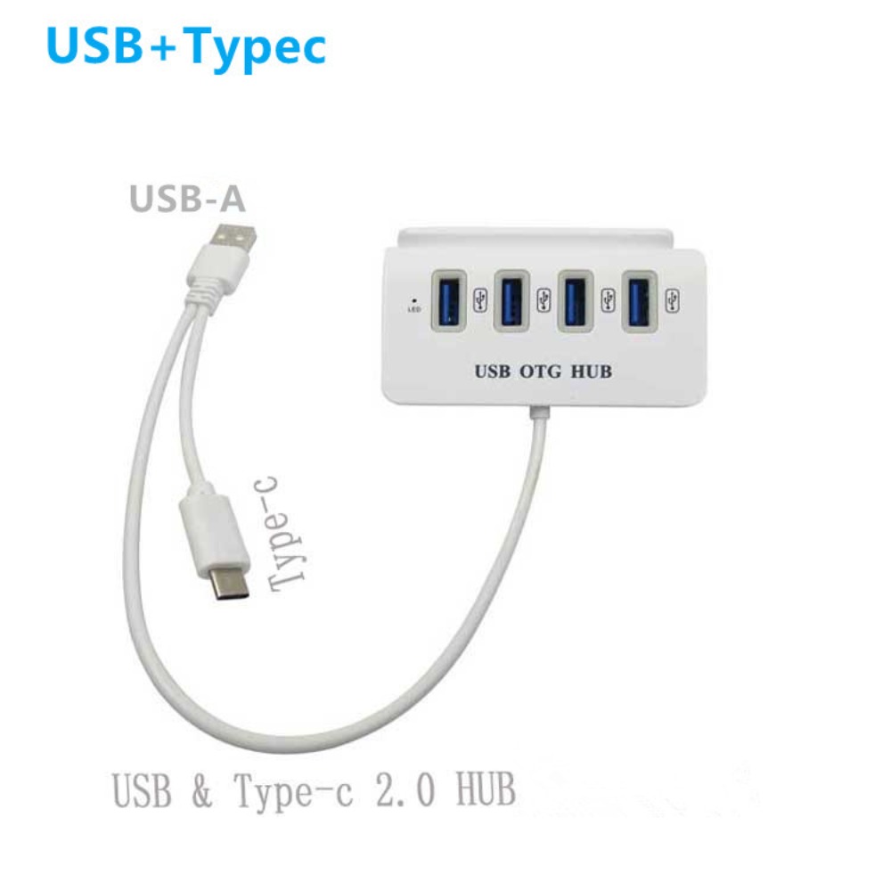 OTGハブ USB OTGハブ USB2.0 4 in 1  - Docking Station Usb C のレビューと価格