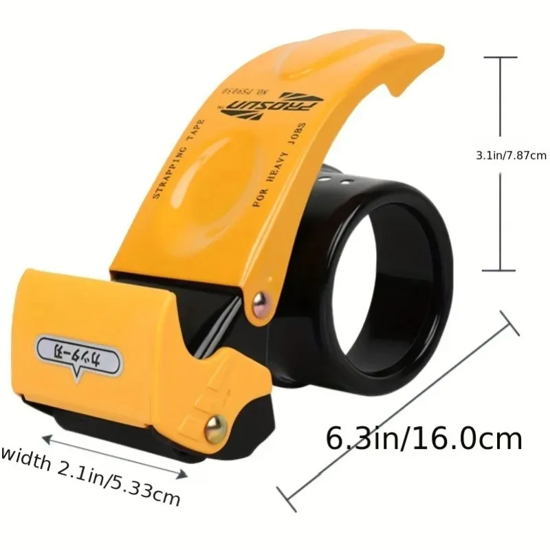 アップグレードされたブレード安全カバー付き5cm梱包テープデ - Tape Gun Dispenser のレビューと価格