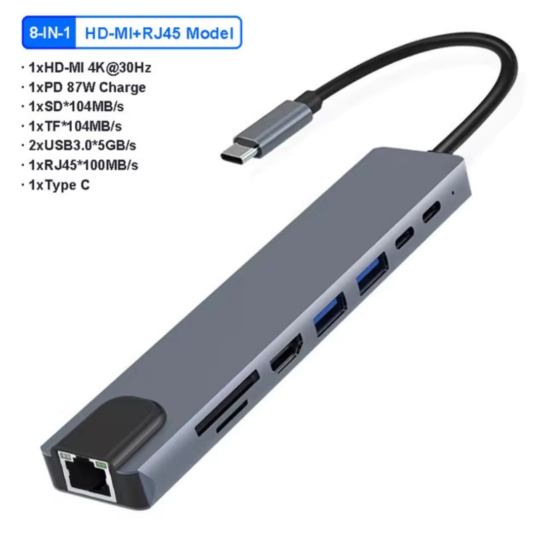 4/7/8/11in1 ドッキングハブ 4K USB 拡張マ - Docking Station Usb C のレビューと価格