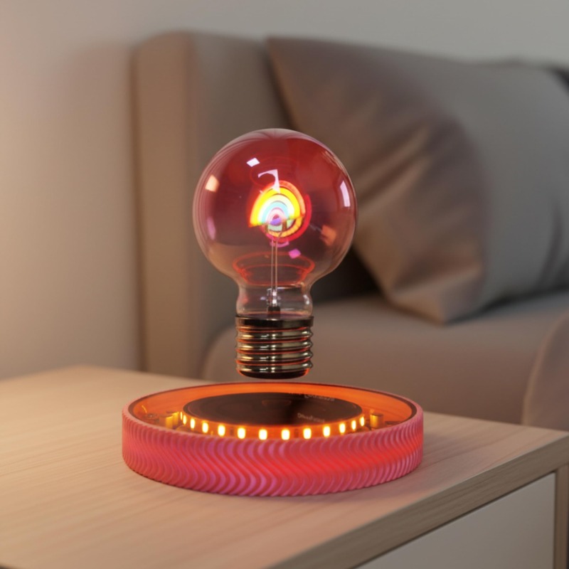 空中浮遊ワイヤレスLED電球デスクランプ、男の子と女の子のた - Office Tech Desk のレビューと価格