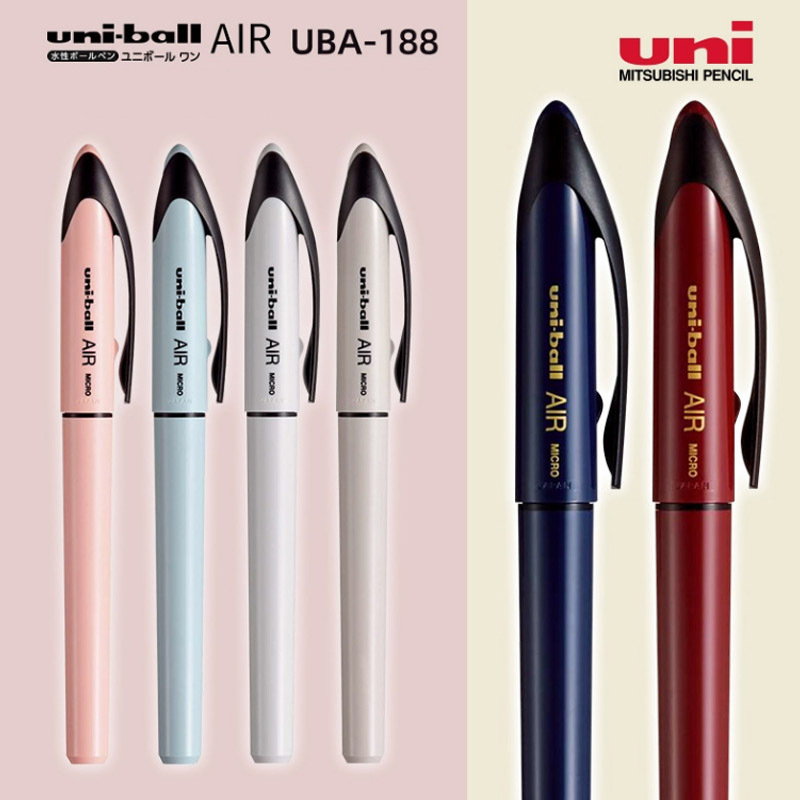 ユニボールエアマイクロゲルローラーボールペン UBA-188 - Office Work Tech のレビューと価格