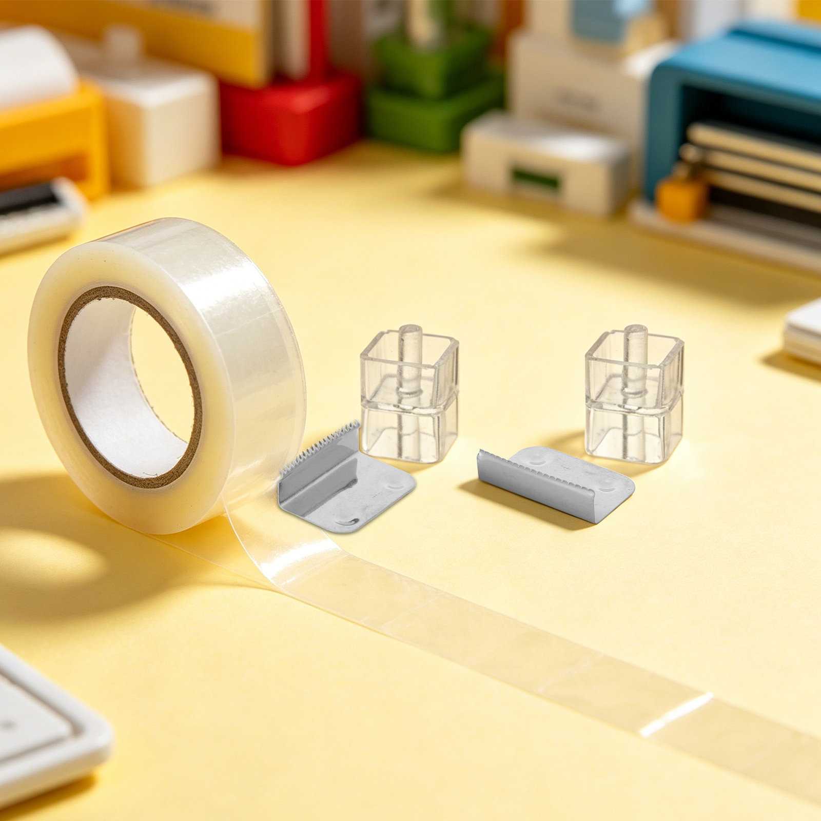 10個入り、テープディスペンサー用交換刃、アイロンカッター刃 - Tape Gun Dispenser のレビューと価格
