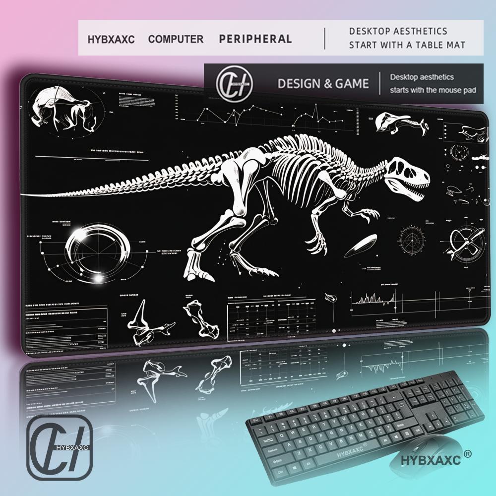 HYBXAXC XXL 恐竜テックゲーミングデスクマット ブ - Office Tech Desk のレビューと価格