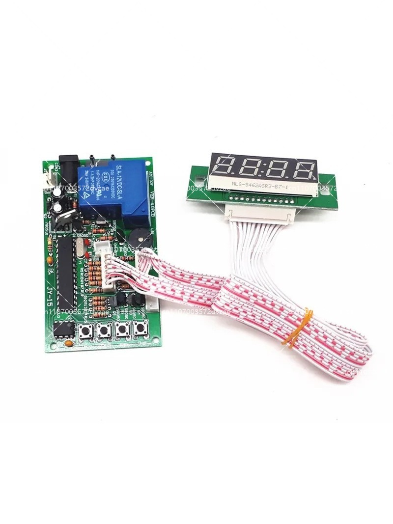 JY-15B リボンケーブル付き、4桁表示、カウントダウンタ - Digital Timer Countdown のレビューと価格